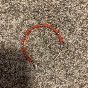 silver Alex and ani bracelet